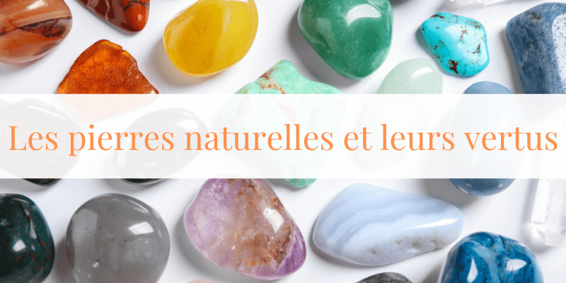 Bandeau sur les pierres naturelles et leurs vertus